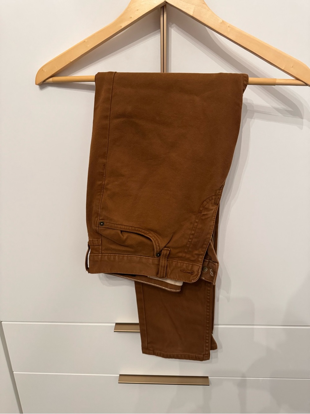 Banana Republic Rust Brown Slim Pants